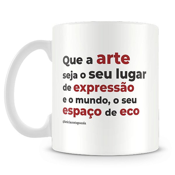 Caneca Arte e Expressão