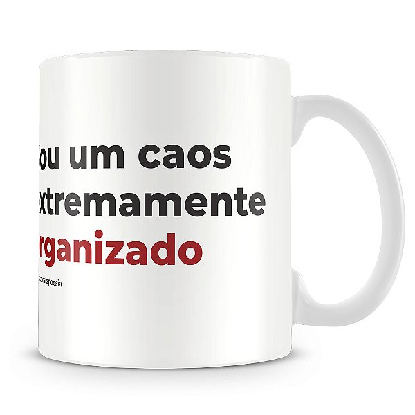 Caneca Caos Intenso
