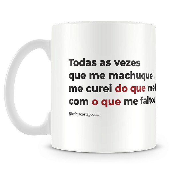 Caneca Coração Remendado