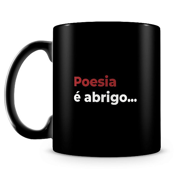 Caneca Abrigo (100% Preta)