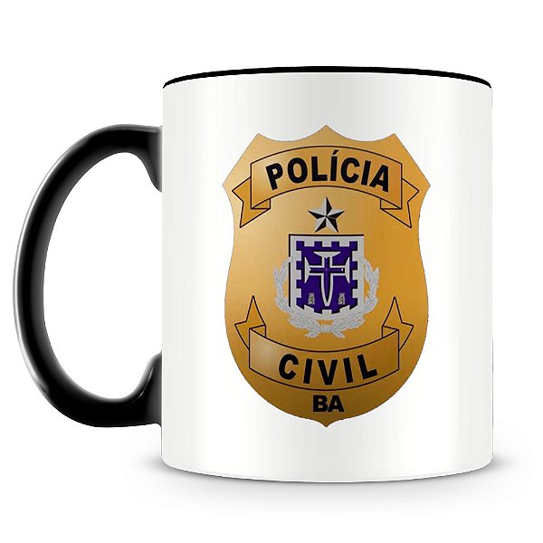 Caneca Polícia Civil da Bahia