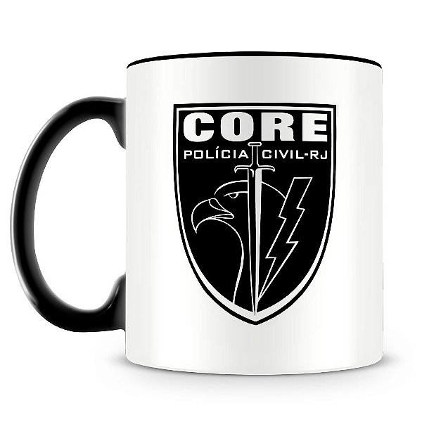 Caneca Polícia Civil do RJ CORE