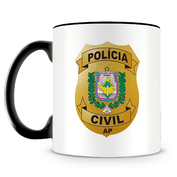 Caneca Polícia Civil do Amapá