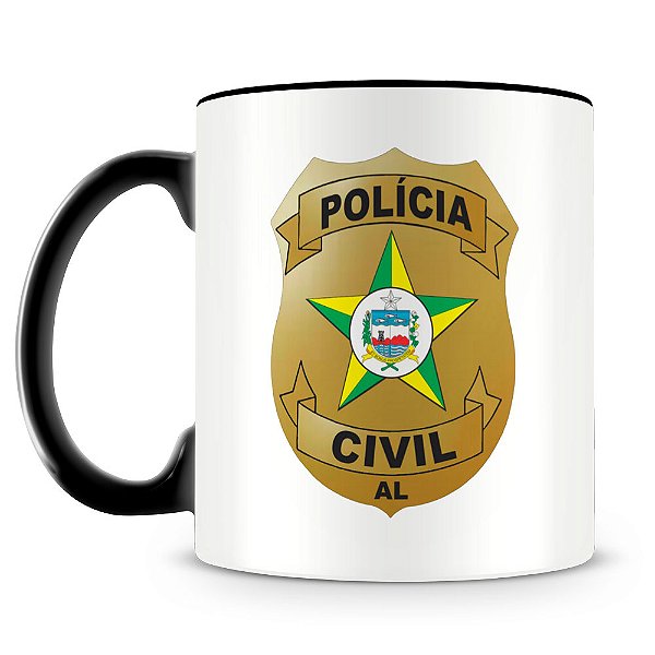 Caneca Polícia Civil de Alagoas