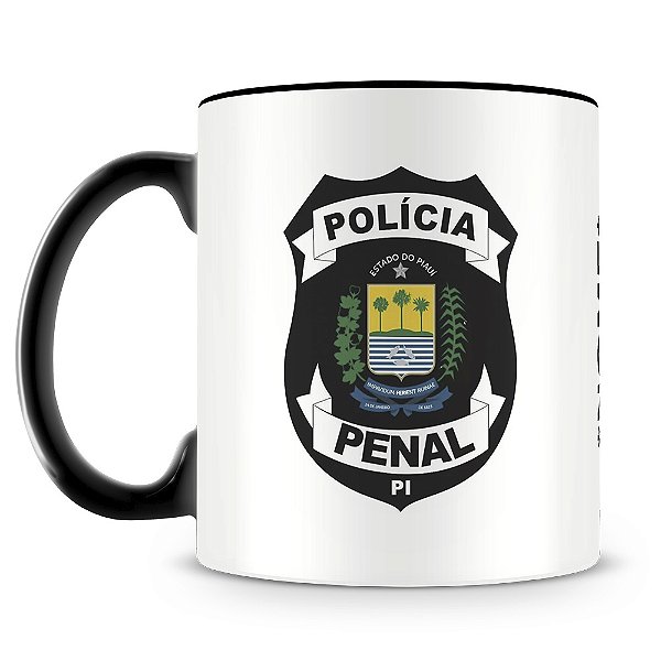 Caneca Polícia Penal do Piauí (Com Nome)