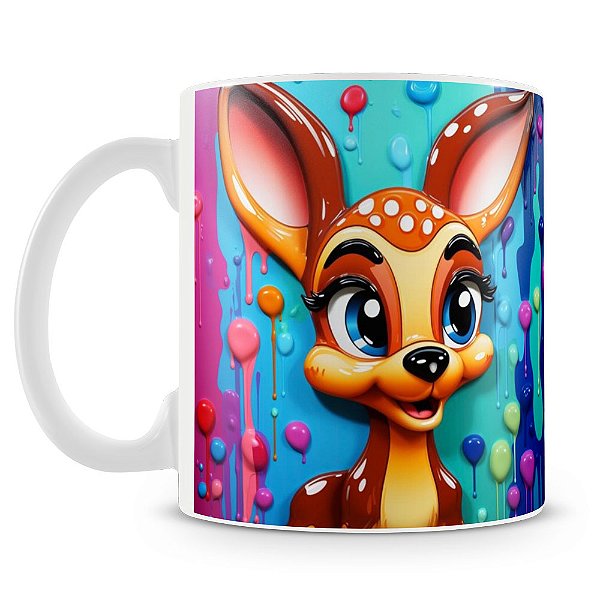 Caneca Bambi 3D