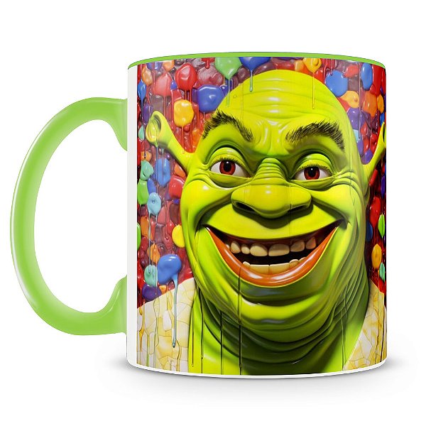 Caneca Shrek 3D
