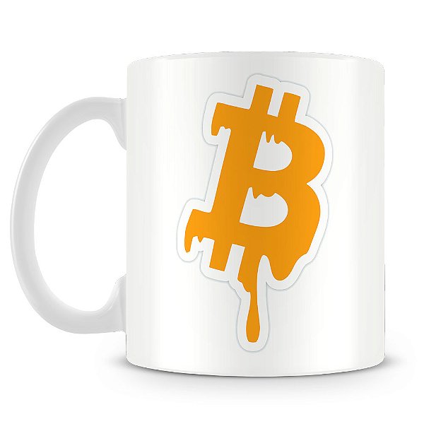 Caneca Bitcoin Derretendo