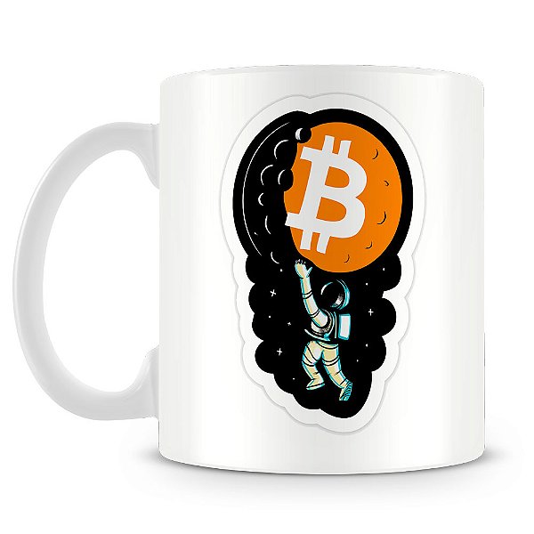 Caneca Bitcoin Moon