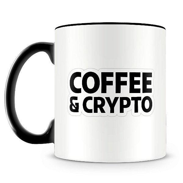 Caneca Coffe & Crypto