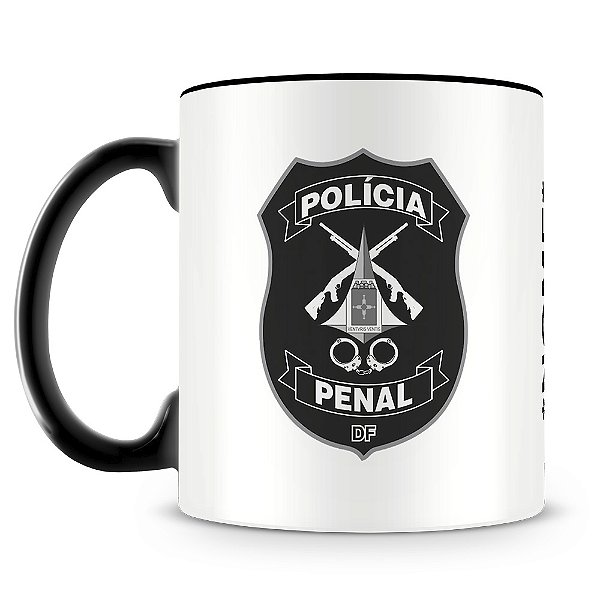 Caneca Polícia Penal do Distrito Federal (Com Nome)