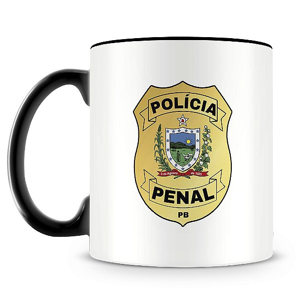 Caneca Polícia Penal da Paraíba