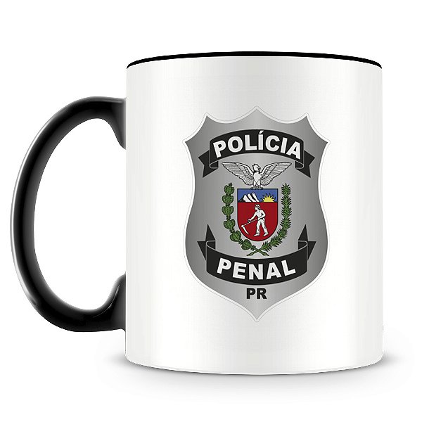 Caneca Polícia Penal do Paraná
