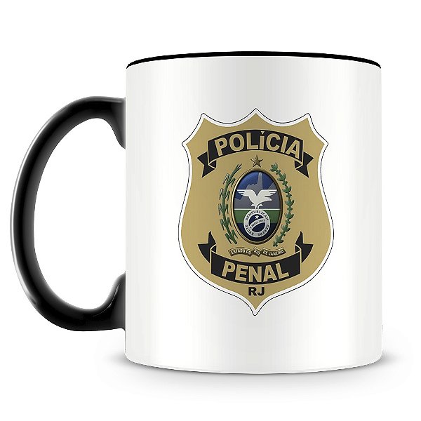 Caneca Polícia Penal do Rio de Janeiro