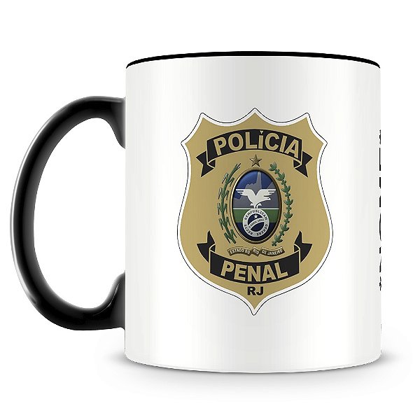 Caneca Polícia Penal do Rio de Janeiro (Com Nome)