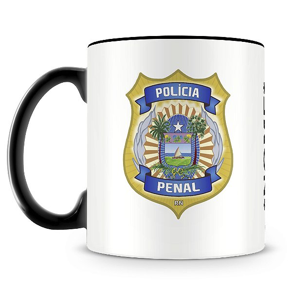 Caneca Polícia Penal do Rio Grande do Norte (Com Nome)