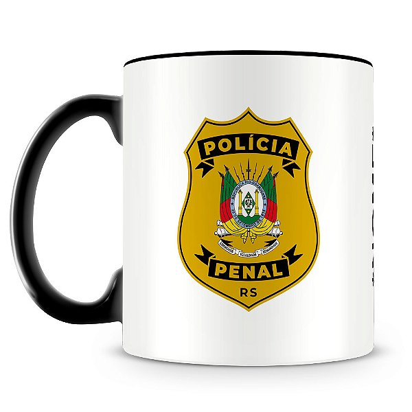 Caneca Polícia Penal do Rio Grande do Sul (Com Nome)