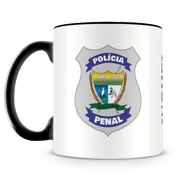 Caneca Polícia Penal de Roraima (Com Nome)