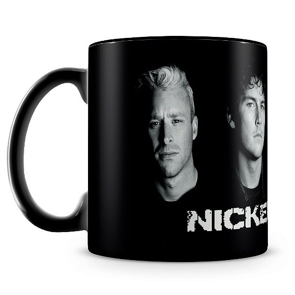 Caneca Personalizada Banda Nickelback (100% Preta)