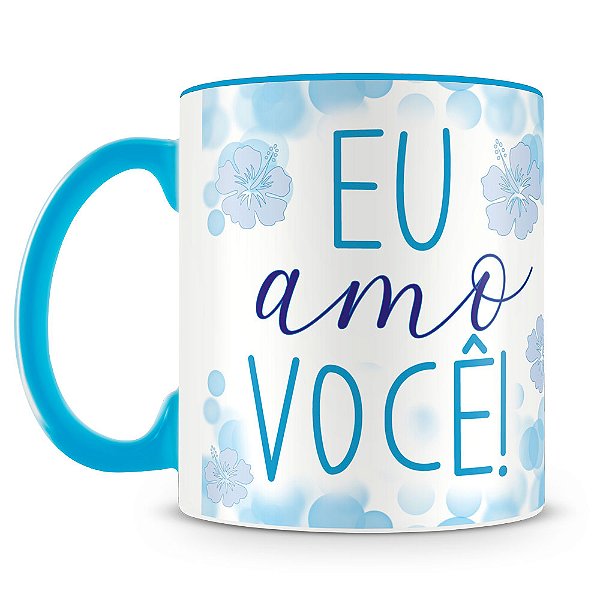 Stitch e Angel - Eu Amo Você (Azul)