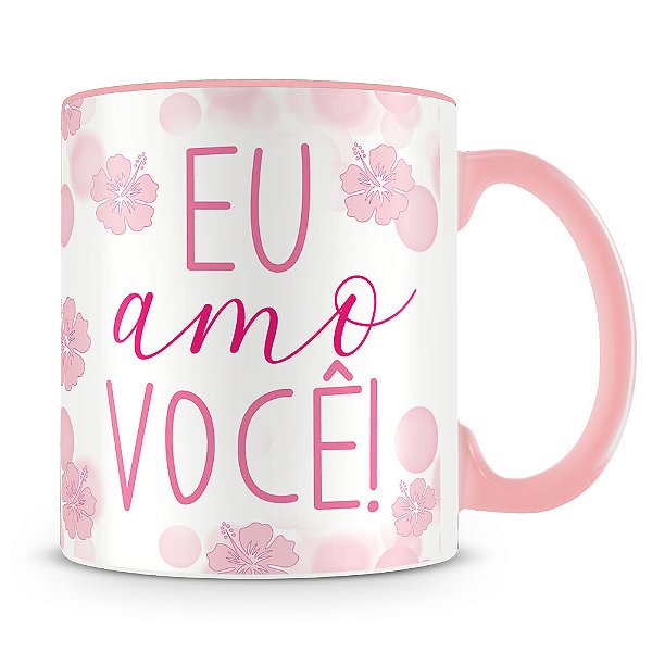 Stitch e Angel - Eu Amo Você (Rosa)