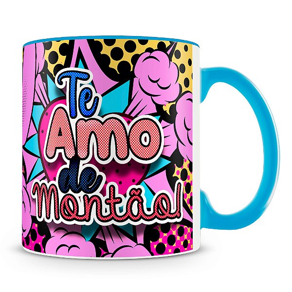 Stitch e Angel - Te Amo de Montão (Azul)