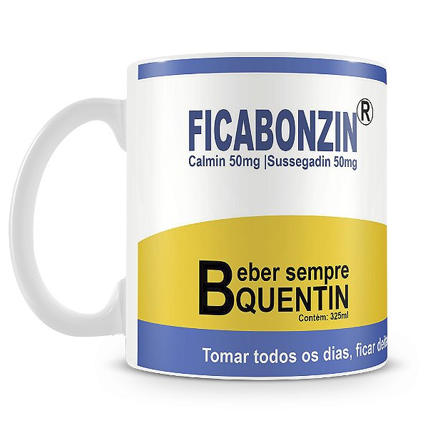 Caneca Remédio Ficabonzin