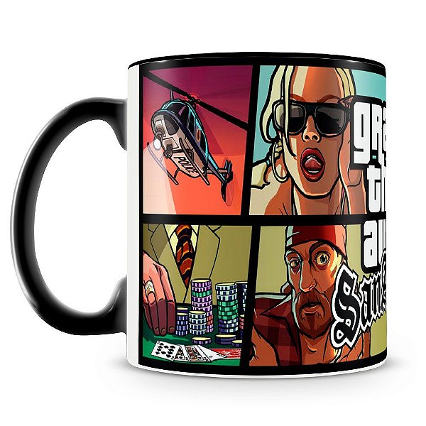 Caneca Personalizada Gta San Andreas