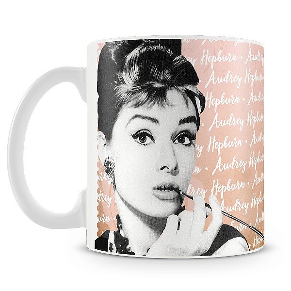 Caneca Personalizada Audrey Hepburn