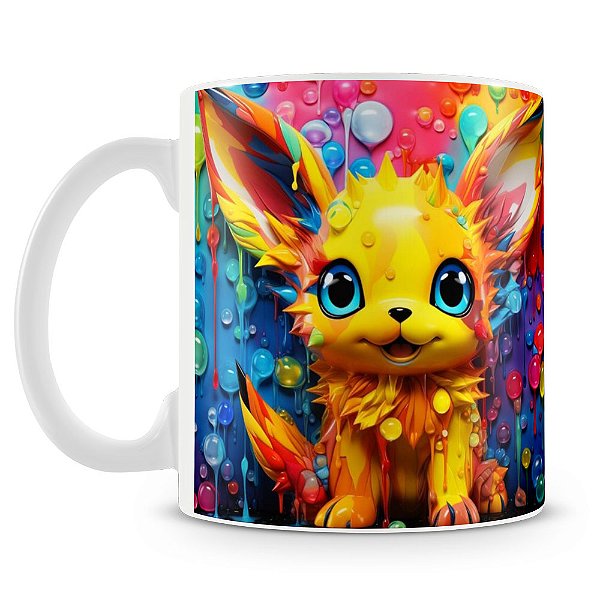 Caneca Raposa 3D