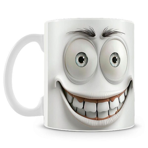 Caneca Caras e Bocas Malandro