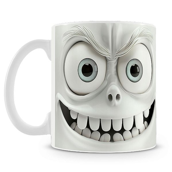 Caneca Caras e Bocas Maligno