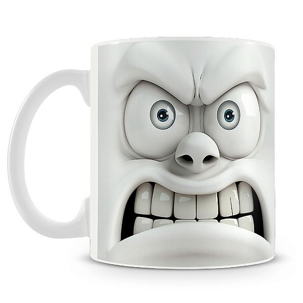 Caneca Caras e Bocas Zangado (Mod.1)