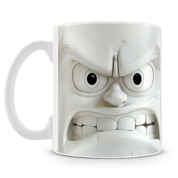 Caneca Caras e Bocas Zangado (Mod.2)