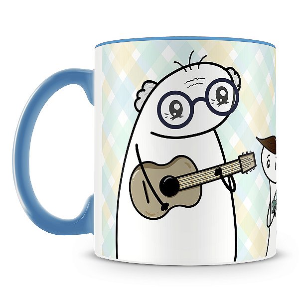 Caneca Vovô é Amor de Pai em Dobro