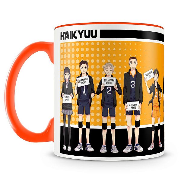 Caneca Personalizada Haikyuu (Mod.1)