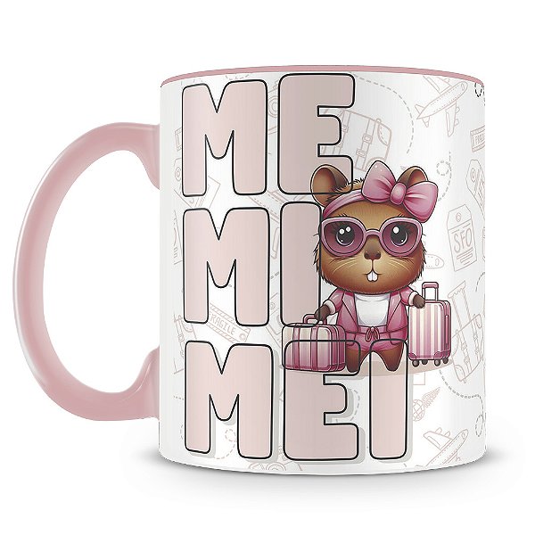 Caneca Capivara Me Mimei (Mod.1)