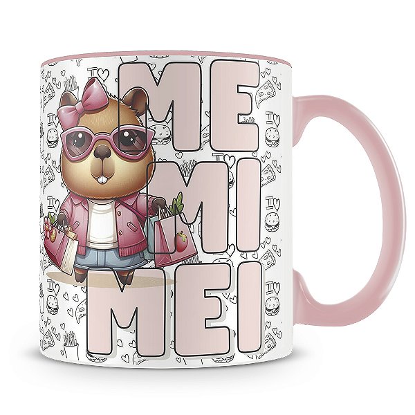 Caneca Capivara Me Mimei (Mod.2)