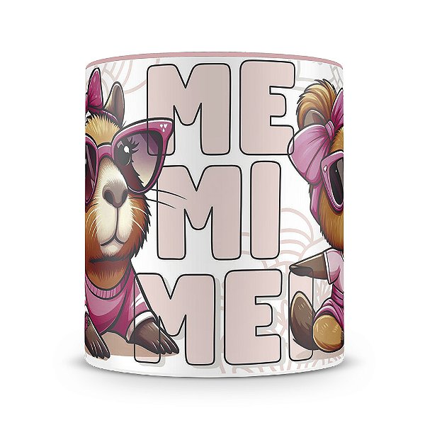 Caneca Capivara Me Mimei (Mod.3)