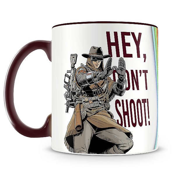 Caneca Arc Raiders - Don't Shoot! (Mod.2)