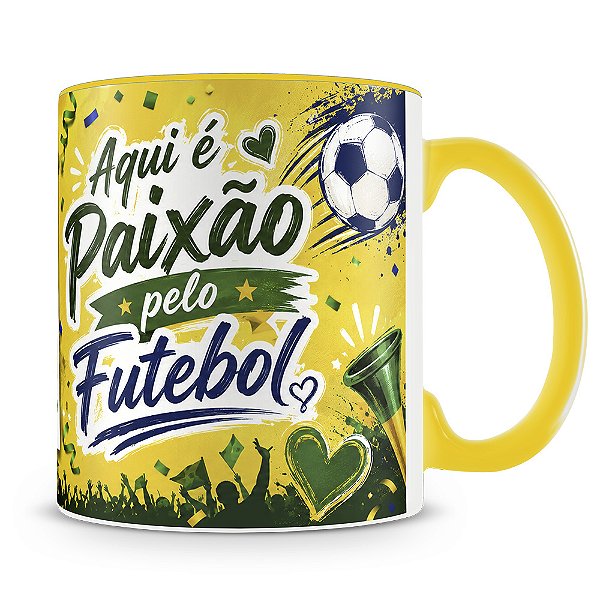 Caneca Copa Do Mundo (Com Foto) Mod. 3