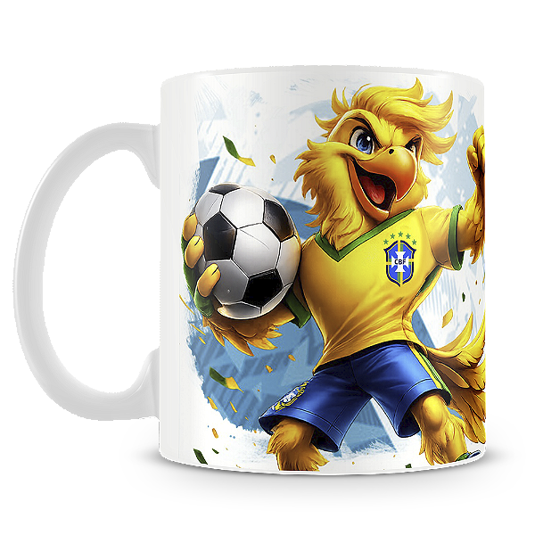 Caneca Seleção Canarinho (Mod.4)