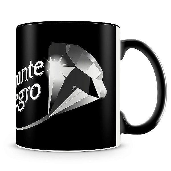 Caneca Diamante Negro (Mod.2)