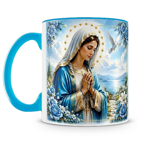 Caneca Oração Maria Mãe de Deus