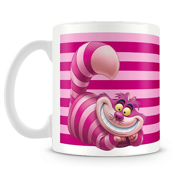 Caneca Personalizada Gato Risonho