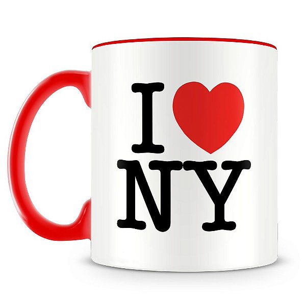 Caneca Personalizada I Love New York