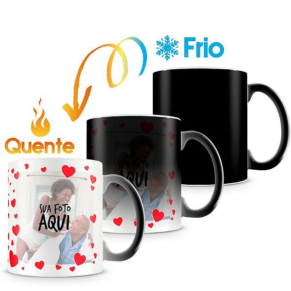 TAZA MÁGICA VERDE PERSONALIZADA DE CERÁMICA 