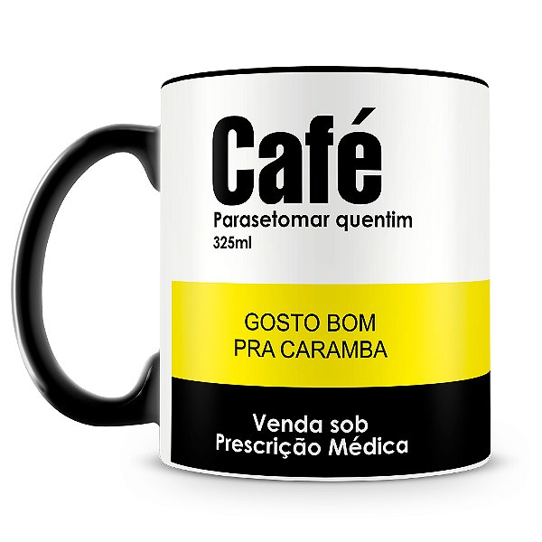 Caneca Personalizada Remédio Café