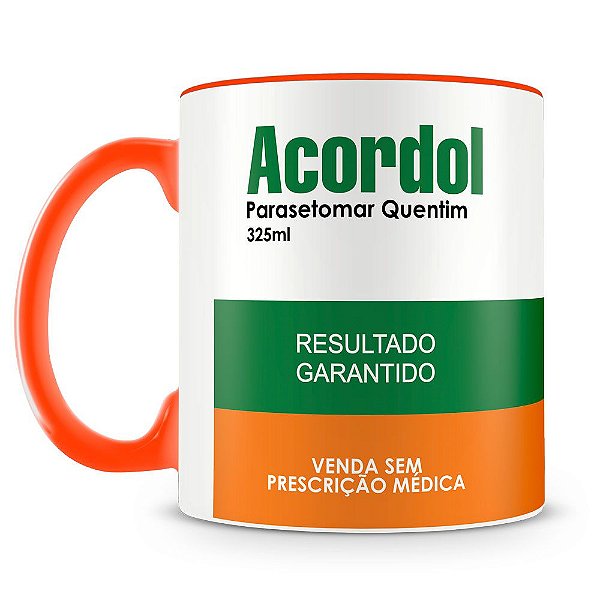 Caneca Personalizada Remédio Acordol