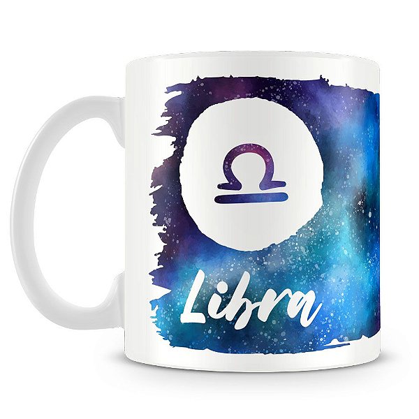 Caneca Personalizada Signo de Libra (Mod.2)